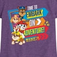 thumbnail image 3 of Paw Patrol - Time To Embark On Adventure - Toddler & Youth Girls Short Sleeve Graphic T-Shirt, 3 of 6