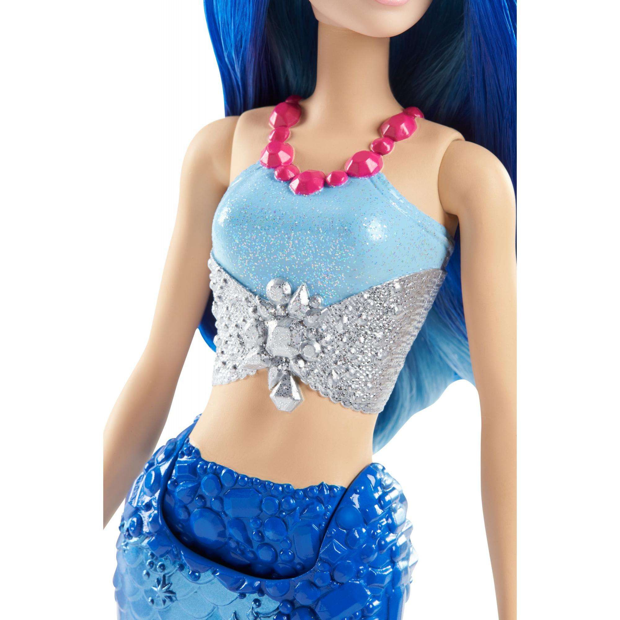Barbie Dreamtopia Mermaid Doll with Blue Jewel-Themed Tail - image 4 of 5