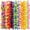 Multicolor, variant on 36pcs Hawaiian Leis Bulk, Colorful Tropical Flower Necklace, Leis for Luau Party Decorations, Summer Party Supplies