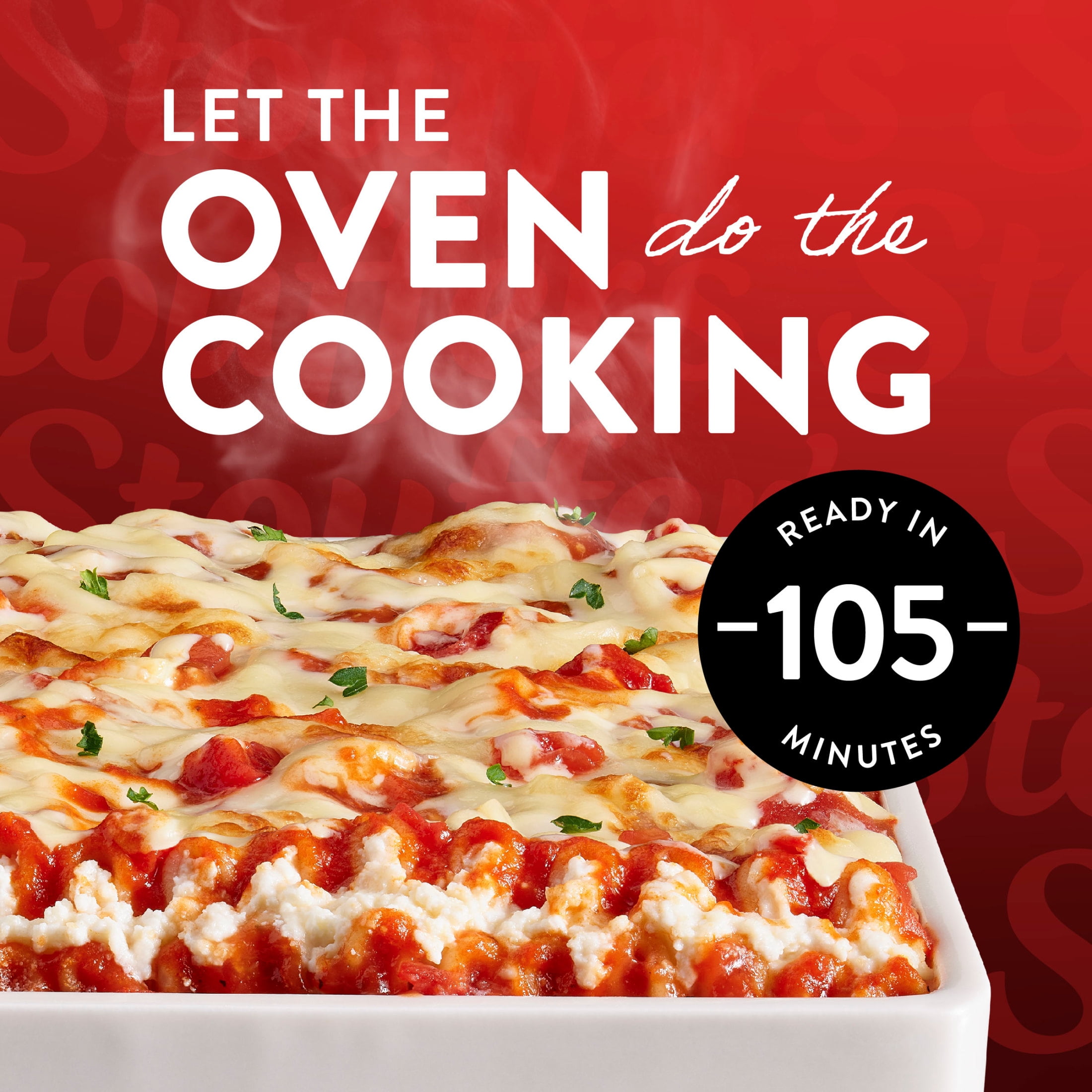 Stouffer’s Five Cheese Lasagna, Party Size Frozen Cheese Lasagna, Easy Dinners, Frozen Meals 96 oz