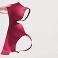 thumbnail image 7 of Weiqiqre Women's Underwear Push Up T Shirt Deep Plunge Wireless Everyday Supportive Bra, 7 of 7