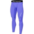 thumbnail image 4 of FINDCI Men Tight Sportswear Gym Workout Running Camo Exclusive Sports Suits Indoor Workout Pants Sets(Splicing Dark Purple,Large), 4 of 5