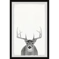 thumbnail image 2 of Marmont Hill Inc. 'Grey Deer' Framed Painting Print 12 x 18, 2 of 5