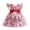 Red, variant on Edvintorg 2-10Years kid clothes girl Princess Dress Toddler Girls Net Yarn Flowers Mesh Print Bow Ruffles Birthday Party Gown Dresses vestidos