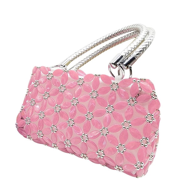 Material de para bolsos, suministros para bolsos con , kit para coser bolsos para bricolaje, kits para abalorios hechos , c Rosado BLESIY Material de costura para bolsos