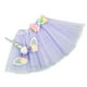 thumbnail image 2 of EeaseMX 1 juego de vestido de tutú y diadema para niños, kit de falda de tutú y sombrero de unicornio para fiesta de cumpleaños infantil (lavanda), 2 of 8