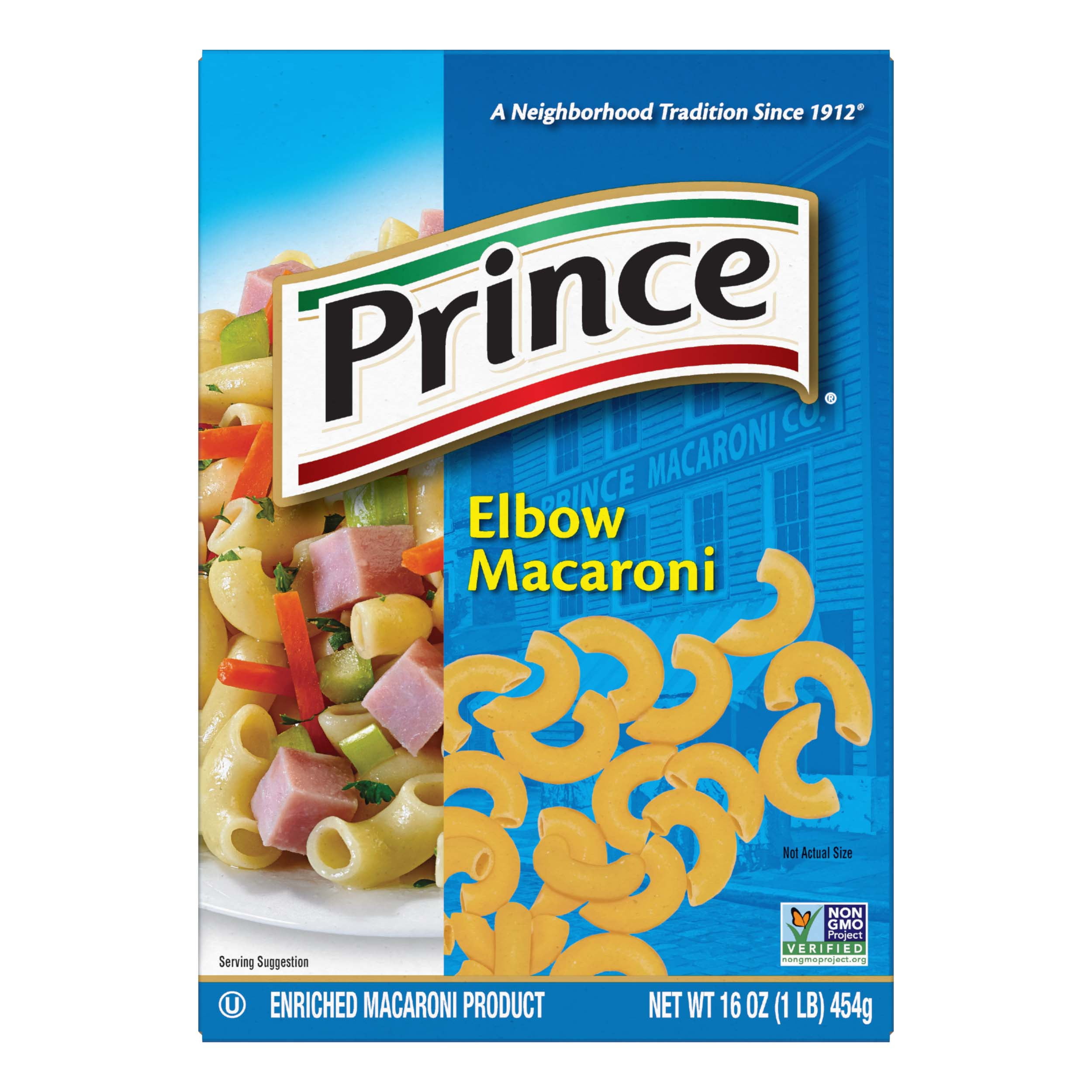 (2 pack) Prince Elbow Macaroni Pasta, 16-Ounce Box