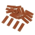thumbnail image 1 of Rongfmy 20pcs Synthetic PU Leather Labels [Hand Made" Tag Jeans Bag DIY Craft Sewing 7, 1 of 6