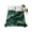 Dark Green, variant on Twin Flat Sheet Only St. Patrick's Day Shamrock Retro Linen Soft Microfiber Cooling Bedding Sheets Country Plant Flat Bed Sheet