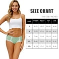 thumbnail image 3 of Asoul Women's Cotton Underwear Soft Stretch Hipster Underpants Packs of 5, 3 of 6