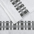 thumbnail image 5 of Superior Larissa 8-Piece Cotton Embroidered Towel Set, White, 5 of 7