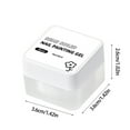 jjsgsee Gel Top Coat Paint Glue High Density Nail Cans White and Black Paint Glue Painting Nail