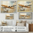 thumbnail image 4 of Designart "Wings Of Adventure For The Passenger Plane" Plane Floater Framed Wall Art Prints, 4 of 5