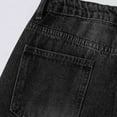 thumbnail image 4 of WMTBSRSW Teen Girls Wide Leg Jeans Cute High Waisted Baggy Denim Pants with Pockets Y2K Boyfriend Skater Streetwear Kids Clothes Black 14-15 Years, 4 of 6