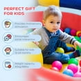 Outsunny Soft Memory Foam Play Ball Pit for Baby Infant Toddlers 13