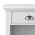 thumbnail image 4 of Table de Chevet en Bois Massif Acadian 24 Pouces de Large en Blanc, 4 of 9
