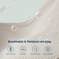 thumbnail image 3 of Manta Bedsure de algodón con cama king, 274 x 229 cm, ligera, color beige, 3 of 9
