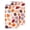 White, variant on PurpleEssences Kitchen Towels, Pack of 2, 15 x 25 Inch, 100% Cotton, For Fall Kitchen Décor - Autumn Leaves
