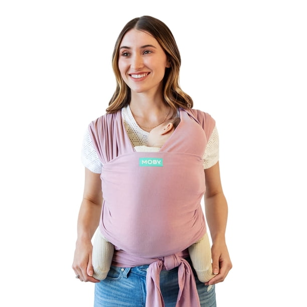 Moby Wrap Portabebés Portabebés Clásico Para Recién Nacidos Y Bebés Envoltorio Para Bebé N.º 1 Ir A Regalo Para Bebé Mantenga Al Bebé Seguro Ajustable Para Todo Tipo De Cuerpo Para Mamás Y Papás Rosa