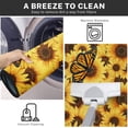 thumbnail image 6 of Sunflowers Kitchen Rugs and Mats Non Skid Washable Set of 2, Butterfly Yellow Kitchen Mats for Floor, Floral Blossom Kitchen Runner Rug, Flower Bouquet Bloom Vintage Kitchen Decor, 6 of 6