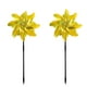 thumbnail image 2 of Yuarrent 2 pack/lote decoración de jardín al aire libre Spinner de viento reflectante mejora la decoración de jardín al aire libre única Jardín y Patio Oro, 2 of 6