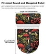 thumbnail image 5 of ZIATUBLE Mushroom Toilet Tank Lid Dust Cover Plants Toilet Seat and Tank Lid Cover Set 2 Pack Full Coverage Design Toilet Tank Lid Cover for Bathroom Set Soft Toilet Lid Cover Set, 5 of 7