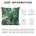 thumbnail image 6 of Nawypu  Outdoor Pillow Covers Palm Leaves, Tropical Palm Leaf Home Decorative Throw Pillow Case Cushion Cover for Men/Woman/Bed/Sofa/Office/Car,, 2Pcs Pillow Covers, Green Palm, 6 of 6