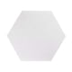 thumbnail image 1 of Tablero de mensajes Decoración de pared Bearachild hexágono corcho engrosado blanco, 1 of 6