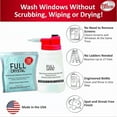 thumbnail image 5 of Refill Kit - Two 4 Oz. Crystal Powder Exterior Window Cleaner Packets for Glass and Screens (Cleans Up to 40 Windows), 5 of 10