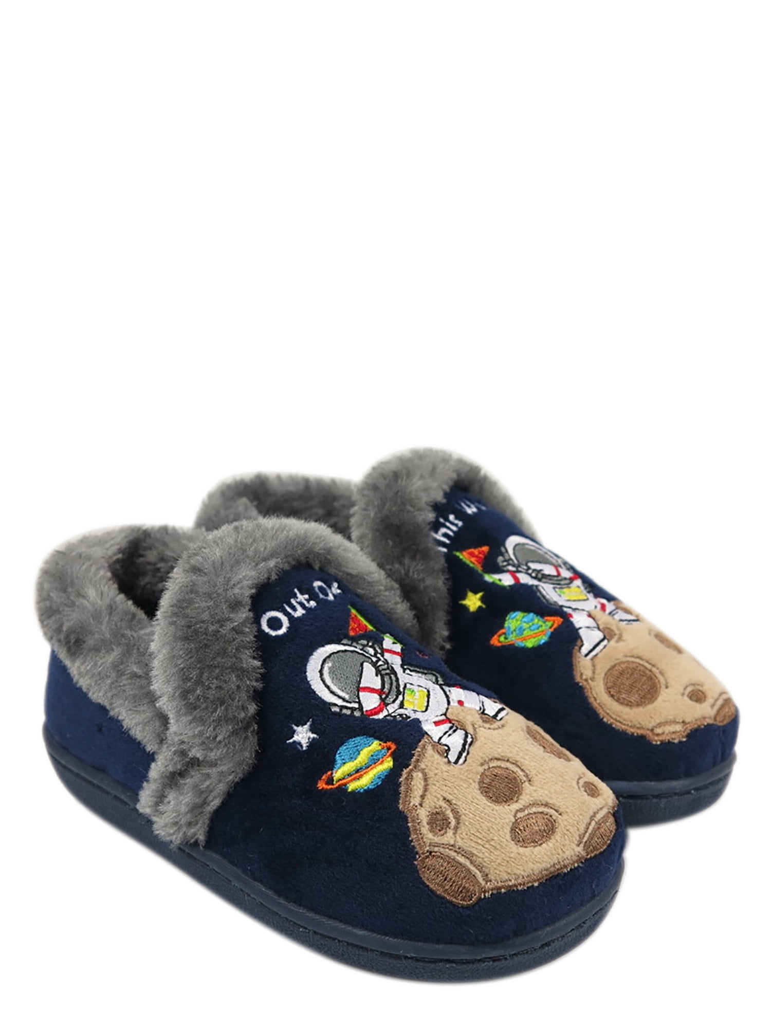 boys space slippers