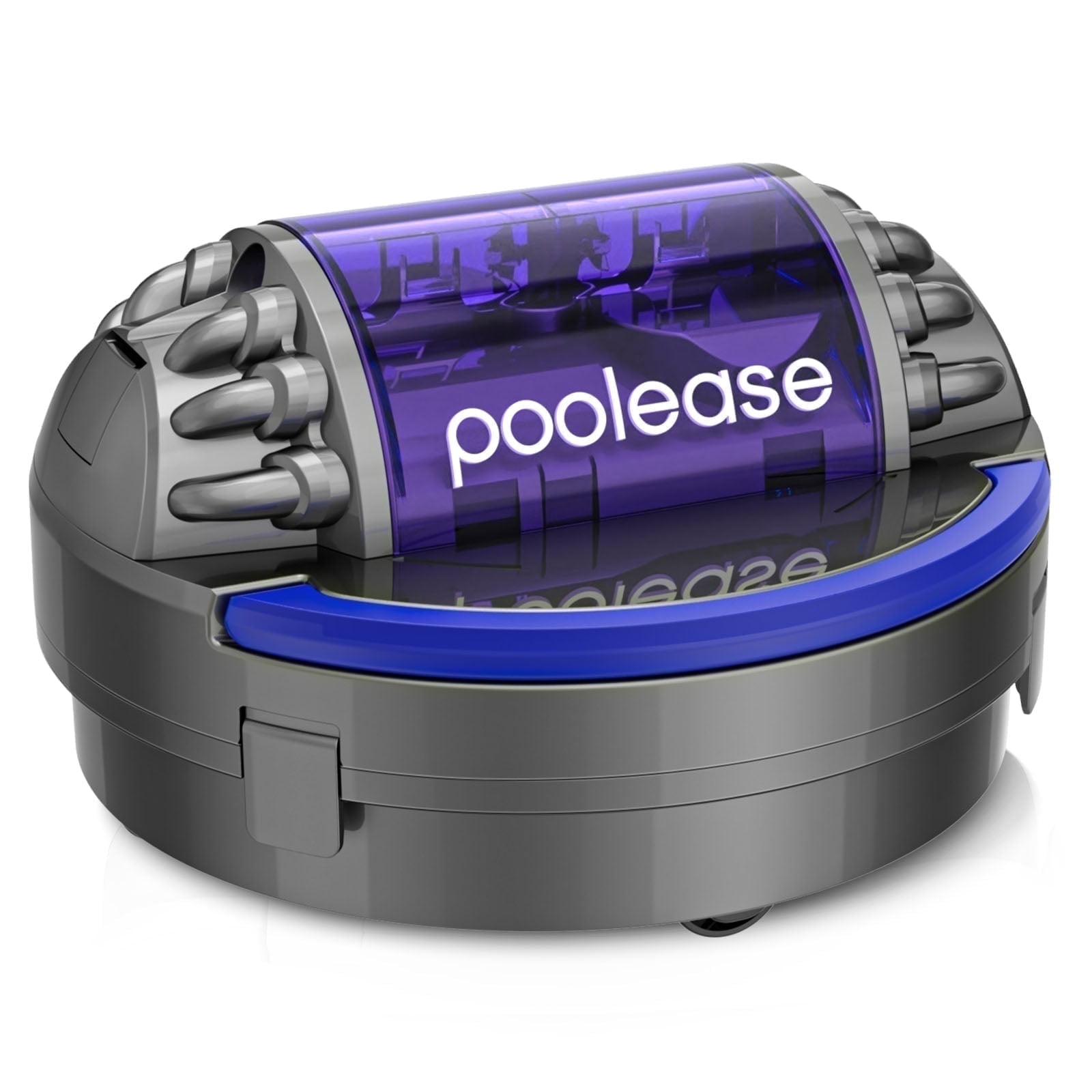 Poolease Cordless Robotic Automatic Pool Cleaner, Dual 45W Motors, Self-Parking, for In-Ground & Above Ground Pools