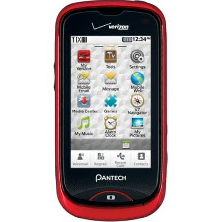 Pantech Hotshot Feature Phone, 3.2" LCD240 x 400, 3G