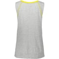 thumbnail image 2 of Holloway Sportswear 2XL Womens GUNNER SHIRT Athletic Heather/Bright Yellow 229379, 2 of 4