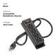 thumbnail image 3 of Tira de toma de corriente ICEELEC para montaje en pared, 4 tomas con interruptor, 3 of 5