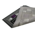 thumbnail image 6 of Handcraft Rugs Purple and Gray Abstract Geometric Modern Squares Pattern Area Rug 2 ft. by 3 ft.Doormat, 6 of 8