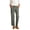 Army Green women mid rise trousers with pockets a1, variant on Cagogo Women's Straight Mid Rise Trousers with Pockets Casual Regular Fit Long Pants Work Trousers Workout Lounge Beach Travel Fashion Clothes, Khaki XL
