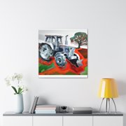 Tractor in Technicolor - Canvas
