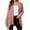 ZA-Pink-frostluinai cardigan sweaters, variant on Frostluinai Womens Cardigan Sweaters Open Front Ribbed Knit Long Jackets Solid Lightweight Fall Handkerchief Hem Comfy Cardigans with Pocket S-2XL