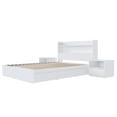 thumbnail image 1 of Nexera Harper 4-Piece Reversible Storage Bedroom Set, White, Double, 1 of 6