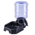 thumbnail image 1 of Comedero Automático para mascotas Yuyangstore 3,8 l cuenco dispensador gran capacidad alimentación automática de animales Negro, 1 of 8