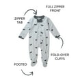 thumbnail image 2 of Honest Baby Clothing Organic Cotton Boy/Girl Long Sleeve Sleep N Play, Newborn to 9 Months, 2 of 4