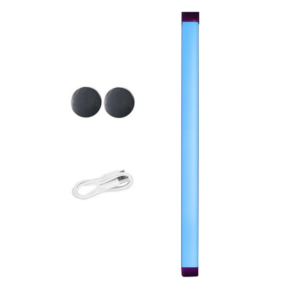 LED Relleno Light Stick USB Flash 30W 5V 30LM Lámparas fotográficas Decoración ajustable Foto de archivo Iluminación con indicador de carga 32 cm azul Speravity HA011580-05B