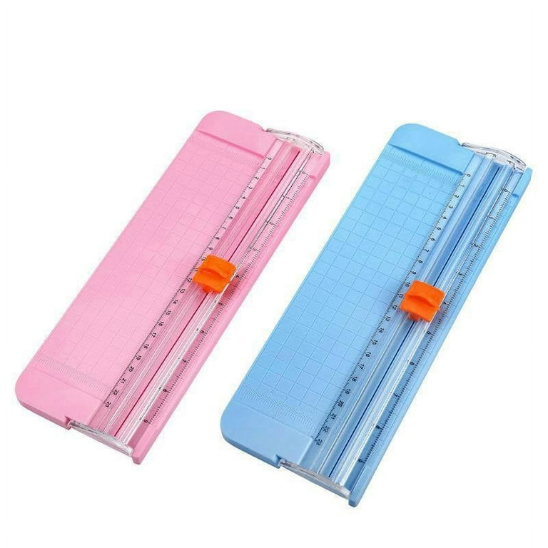 Paper Cutter A5 Paper Trimmer Scrapbooking Tool with Finger Protection  Slide Ruler 