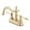 Polished Brass, variant on Kingston Brass KS1601NL 4 in. Centerset Bathroom Faucet, Polished Chrome