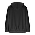 thumbnail image 5 of Sevevn Women's Breastfeeding Long Sleeve Double Side Zipper Lactation Off Shoulder Hoodie, 5 of 7