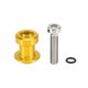 thumbnail image 5 of 2uds 8mm Tono Dorado Motocicleta CNC Oscilante Brazo Carrete Plana Superior Forma, 5 of 6