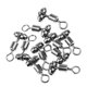 thumbnail image 4 of 10 piezas giratorios línea giratorios cebo señuelos conector Sunnimix Eslabones giratorios de pesca, 4 of 7