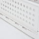 thumbnail image 2 of Cesta de almacenamiento apilable para dormitorio, cesta de almacenamiento apilable, cesta de almacenamiento apilable de plástico, cesta de almacenamiento con riel deslizante, características líderes en su clase, 2 of 8