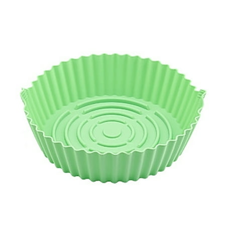 

Silicone Pad for Air Fryer | Air Fryer Accessories | Reusable Non-Stick Easy To Clean Air Fryer Silicone Liners Replacement for Disposabled Parchment Paper Liner