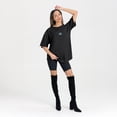 thumbnail image 3 of Women's Gameday Couture Black Colorado Buffaloes Oversized Back at Ya T-Shirt, 3 of 5